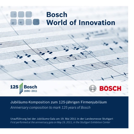 CD "Bosch World of Innovation"

anniversary composition by Thorsten Wollmann for symphony orchestra, string soloists, big band, Taiko ensemble, didgeridoo & bandoneon 